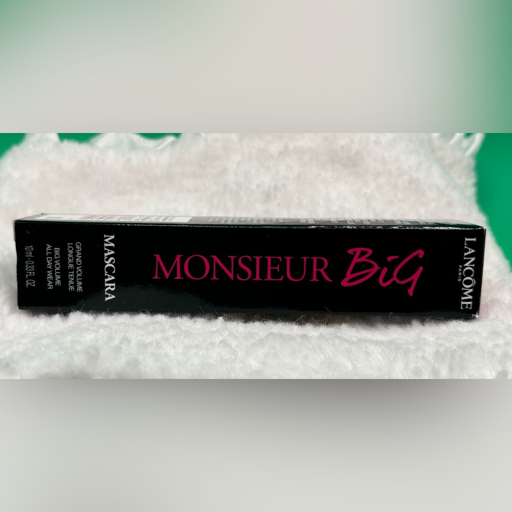 Lancôme Monsieur Big Waterproof Mascara 0.3 fl oz Black Work Makeup Makeover